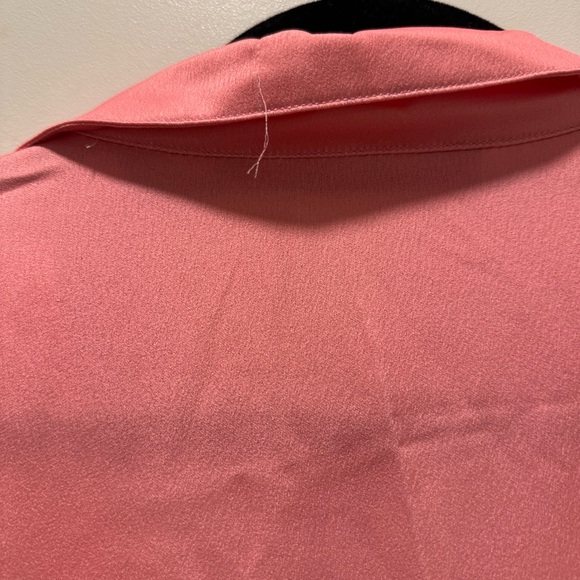 Zara Pink Casual Button Down Shirt with Retro Vibes - Picture 3 of 4